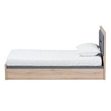 Pandora Two-Tone 2-Drawer Twin Size Storage Platform Bed
