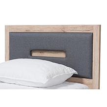 Pandora Two-Tone 2-Drawer Twin Size Storage Platform Bed