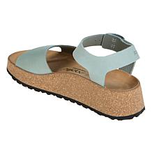 Papillio by Birkenstock Glenda Nubuck Leather Wedge Sandal