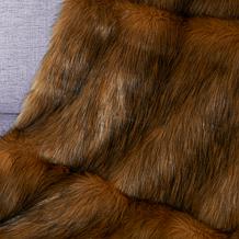 Pardon My Fro 50" x 60" Mood Faux Fur Throw