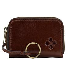 Patricia Nash Abri Leather Zip-Around Wallet