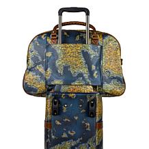 Patricia Nash Avola Trolley Rolling Duffel Bag