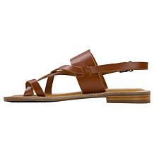 Patricia Nash Fidella Leather Slingback Sandal