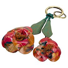 Patricia Nash Flower Key Fob