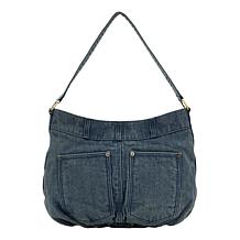 Patricia Nash Hartley Hobo Blue Jean Bag