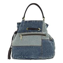 Patricia Nash Lennox Denim Large Satchel