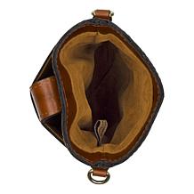 Patricia Nash Leontine Leather Phone Crossbody Bag