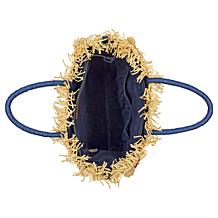 Patricia Nash Les Fraises Woven Tote with Adjustable Strap