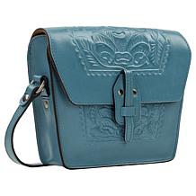 Patricia Nash Marciana Leather Flap Crossbody