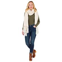 Patricia Nash Oversized Cable Knit Scarf