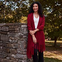 Patricia Nash Oversized Cable Knit Scarf
