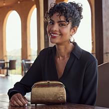 Patricia Nash Pilzone Leather Frame Crossbody Bag