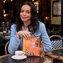 Patricia Nash Renee Crossbody with Mini Scarf