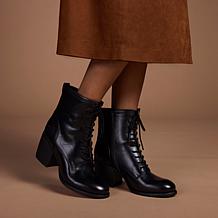Patricia Nash Sicily Leather Lace-Up Ankle Boot