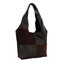 Patricia Nash Toni Suede and Leather Small Tote