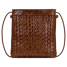 Patricia Nash Vesima Woven Leather Crossbody
