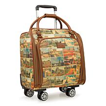 Patricia Nash Vitalia Spinner Wheel Underseater Travel Bag