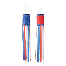 Patriotic Americana Hat and Firecracker Windsocks