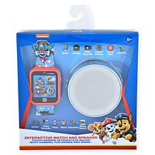Paw Patrol Unisex Child Smart Watch and Bluetooth Speaker Set - Blue