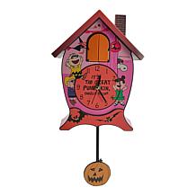 Peanuts Halloween Animated Cuckoo Clock