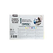 Pebeo 7A Fabric Markers 1 mm Fluorescent
