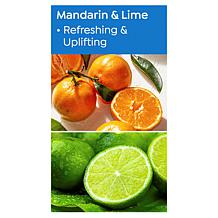 Perlier Mandarin and Lime 1L Bath and Shower Gel 2-pack