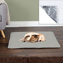 Pet Adobe 36" x 24" Self-Warming Thermal Dog Bed Gray