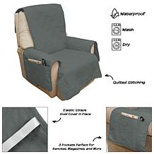 Pet Adobe Dog Furniture Cover for Chairs - Gray