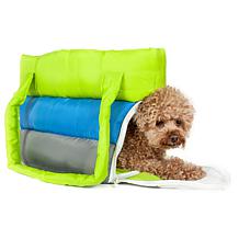 Pet Life Bubble-Poly Tri-Colored Insulated Pet Carrier 