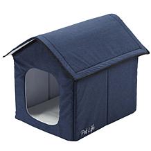 Pet Life Hush Puppy Electric Heating & Cooling Collapsible Pet House