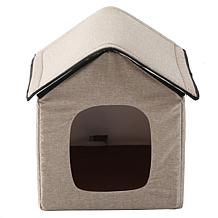 Pet Life Hush Puppy Electric Heating & Cooling Collapsible Pet House