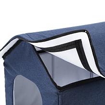Pet Life Hush Puppy Electric Heating & Cooling Collapsible Pet House