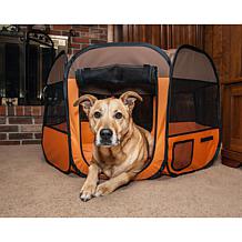 Pet Life Large Lightweight Wire-Framed Collapsible Pet Playpen