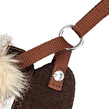 Pet Life Luxe Furracious 2-In-1 Mesh Reversible Dog Harness and Leash