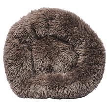 Pet Life Nestler High-Grade Plush and Soft Rounded Dog Bed