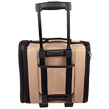 Pet Life Wheeled Travel Pet Carrier with Telescoping Handle
