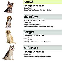 Petmaker Elevated Dog Bed with Memory Foam Waterproof for up to 110lbs