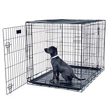 PETMAKER Extra Large 2-Door Foldable Dog Crate Cage