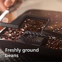Philips 1200 Automatic Espresso Machine with Milk Frother - Black 