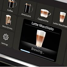 Philips Automatic Espresso Machine with LatteGo Frother - Gray Chrome 