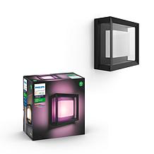 Philips Hue Outdoor White & Color Econic Square Wall Light
