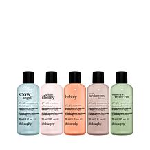 philosophy 5-piece shower gel wishlist set