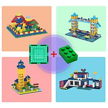 PicassoTiles 16 Magnetic Tiles and 1000 Bricks