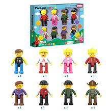 PicassoTiles 8-Piece Character Figure Set