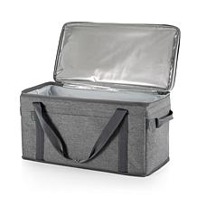 Picnic Time 64 Can Collapsible Cooler, (Heathered Gray)