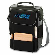 Picnic Time Duet Wine and Cheese Tote-Carolina Panthers