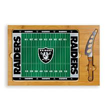 Picnic Time Glass Top Cutting Board - Oakland Raiders