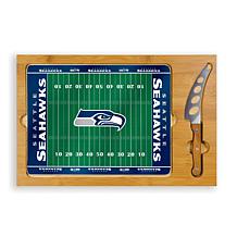Picnic Time Glass Top Cutting Board - Seattle Seahawks