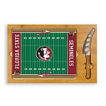 Picnic Time Glass Top Cutting Set - Florida State Un.