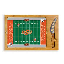 Picnic Time Glass Top Cutting Set - Oklahoma State